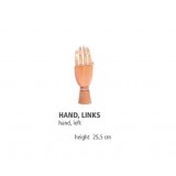 Presentatie Hand Hout Links - Houten Display Hand